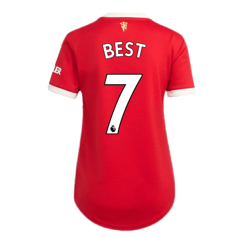 Man Utd 2021-2022 Home Shirt (Ladies) (BEST 7)_2