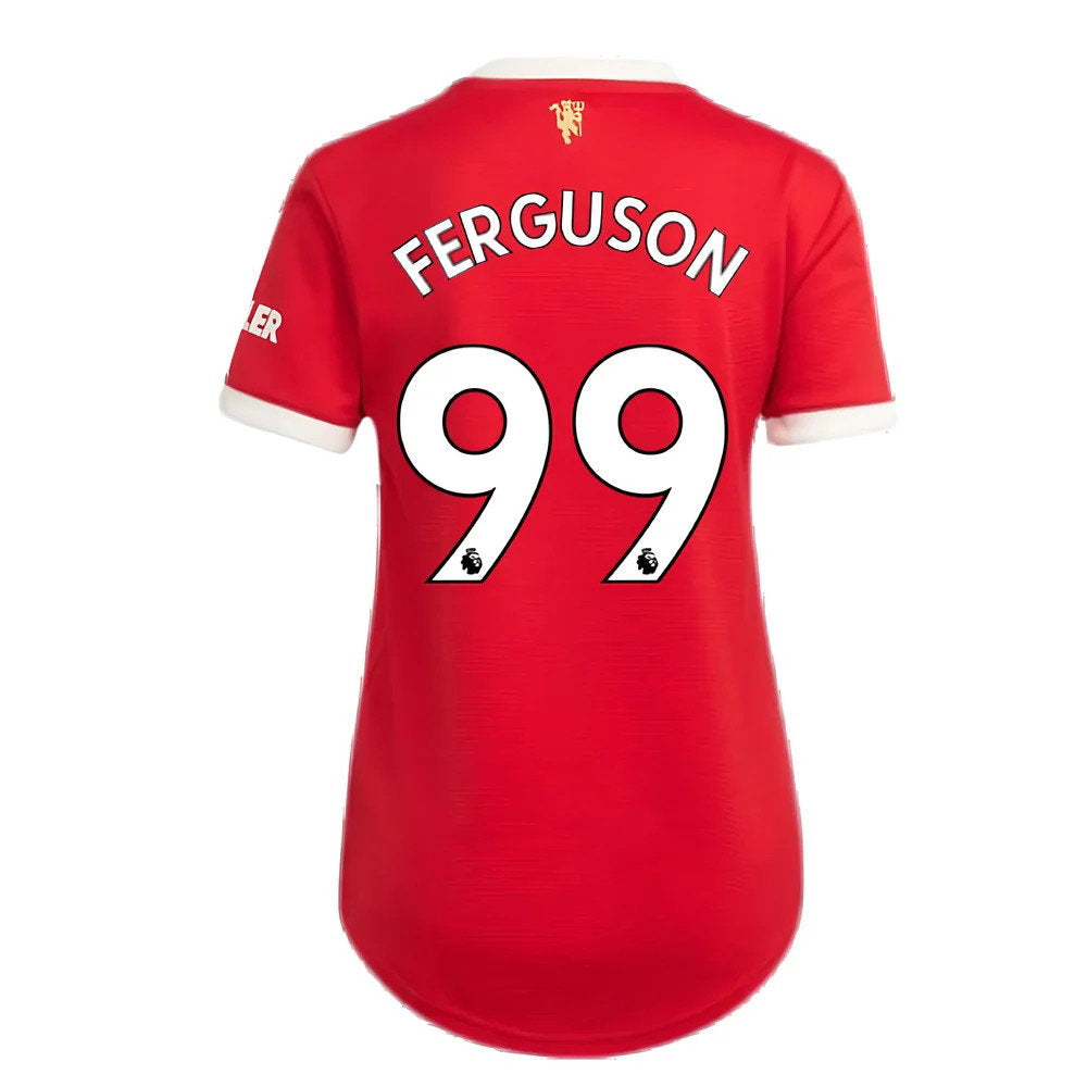 Man Utd 2021-2022 Home Shirt (Ladies) (FERGUSON 99)_2