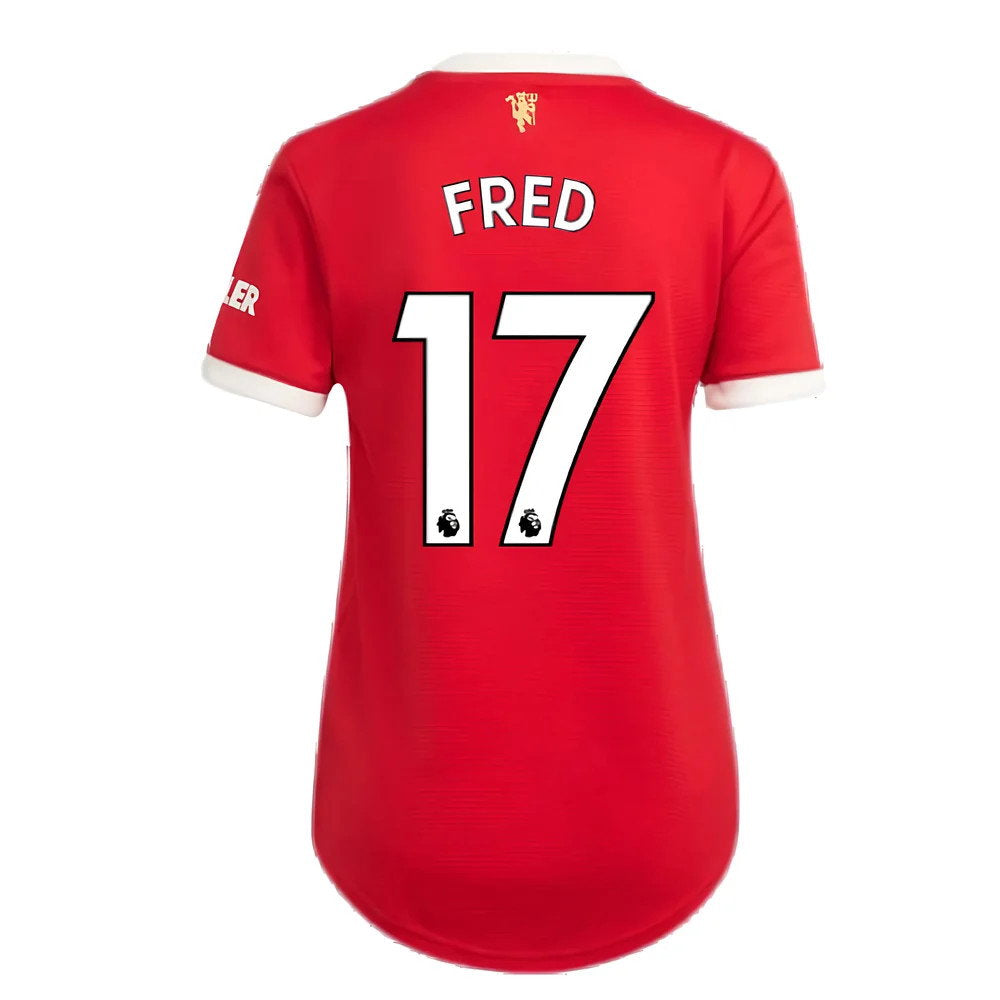 Man Utd 2021-2022 Home Shirt (Ladies) (FRED 17)_2