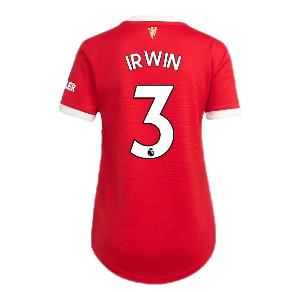 Man Utd 2021-2022 Home Shirt (Ladies) (IRWIN 3)_2