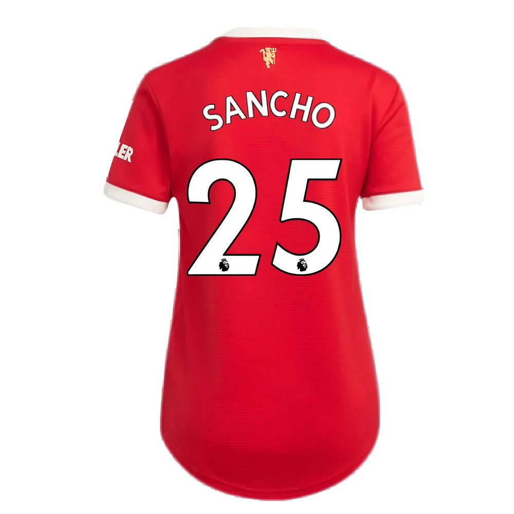 Man Utd 2021-2022 Home Shirt (Ladies) (SANCHO 25)_2