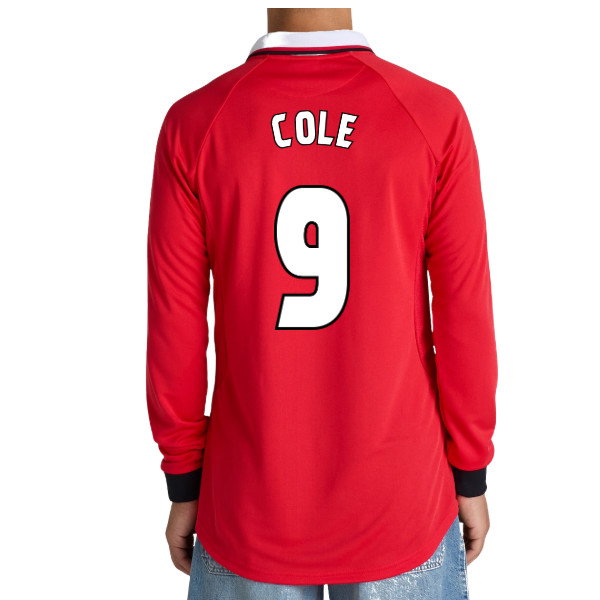 Manchester United 1999 Champions League Final Long Sleeve Shirt (Cole 9)_0