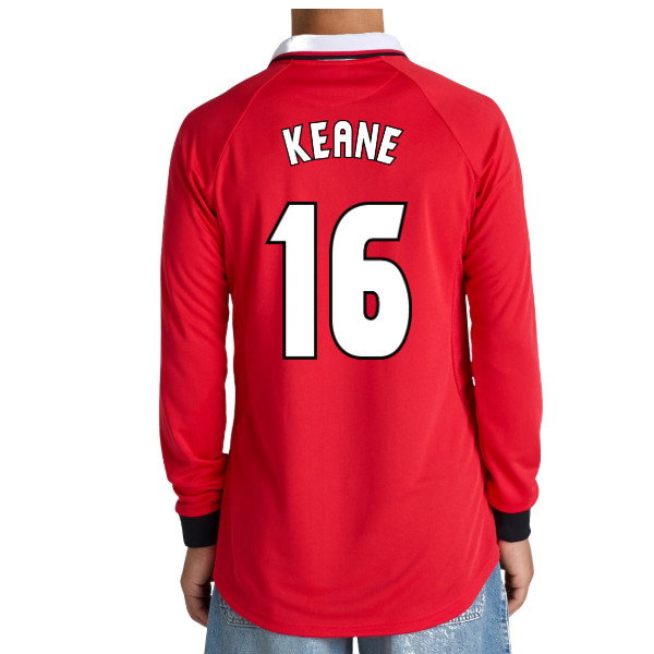 Manchester United 1999 Champions League Final Long Sleeve Shirt (Keane 16)_0