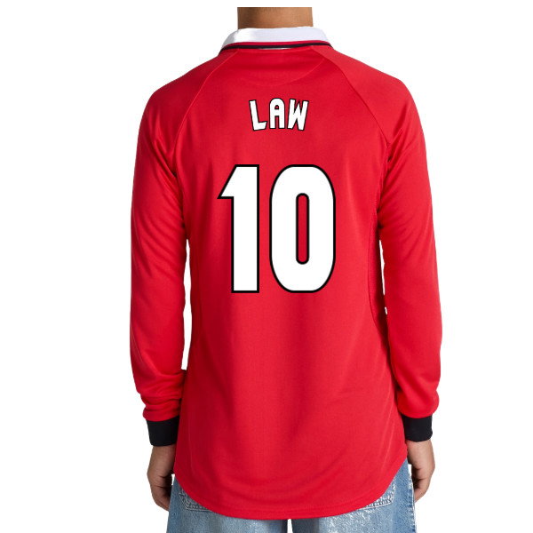 Manchester United 1999 Champions League Final Long Sleeve Shirt (Law 10)_0