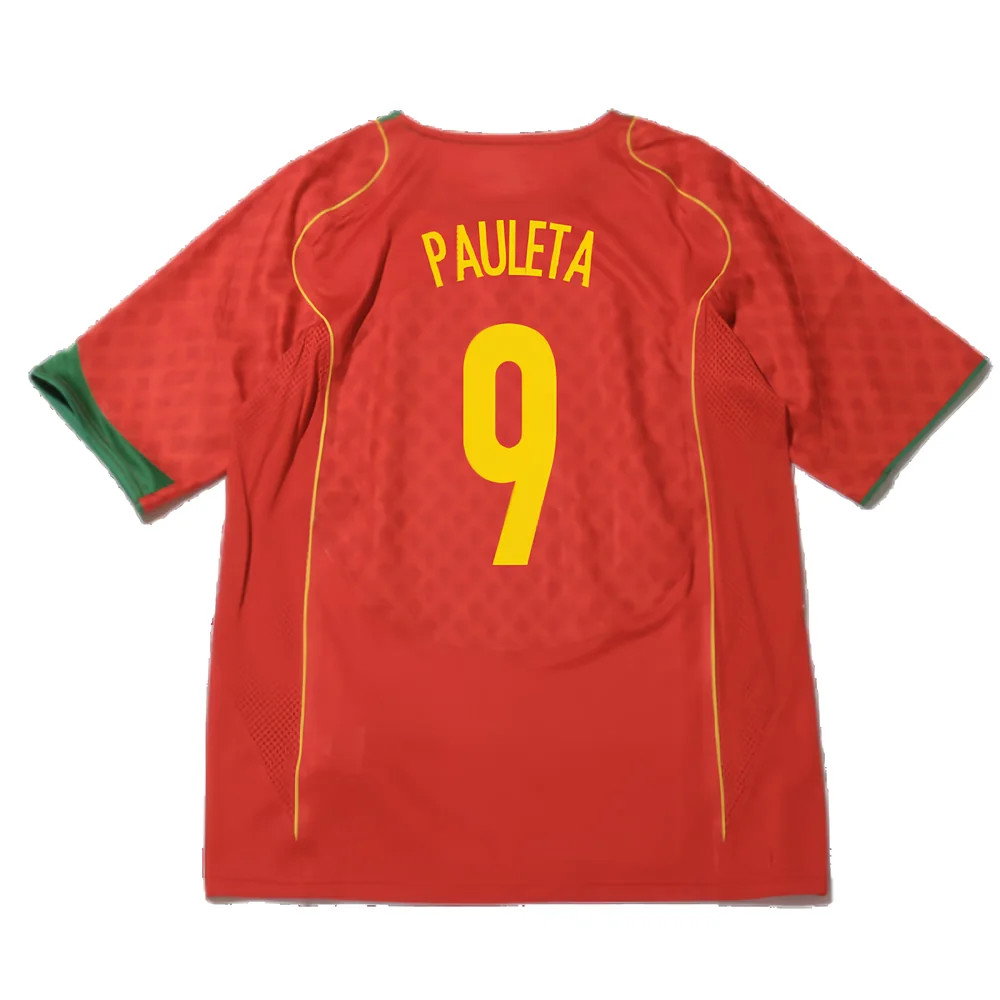 Portugal 2004 Reissue Home Shirt (Pauleta 9)_2