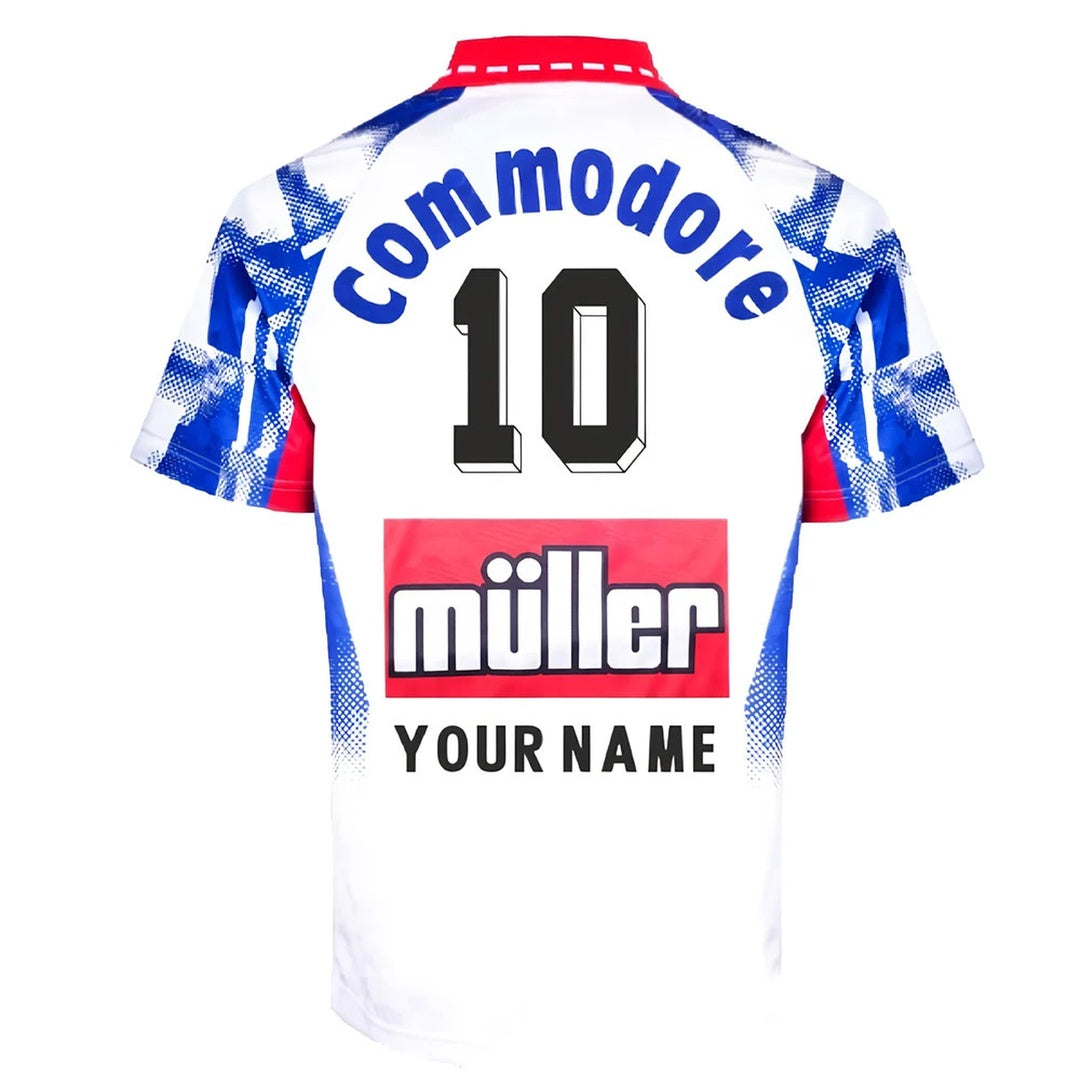 PSG 1992 Home Retro Football Shirt (Your Name)_2