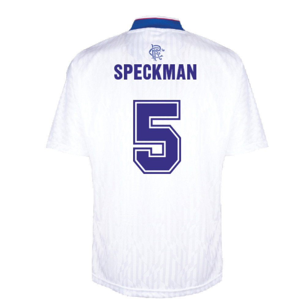 Rangers 1990 Away Retro Football Shirt (Speckman 5)_2