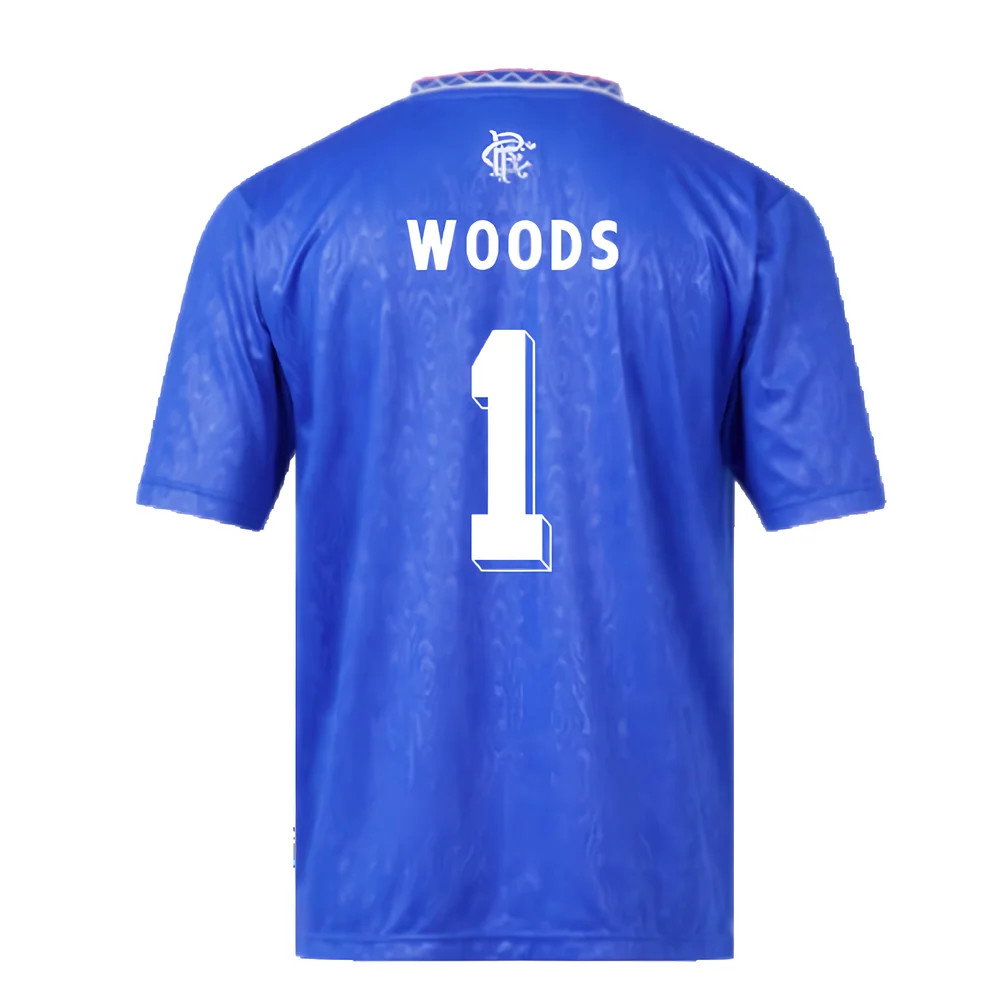 Rangers 1990 Home Retro Football Shirt (Woods 1)_2