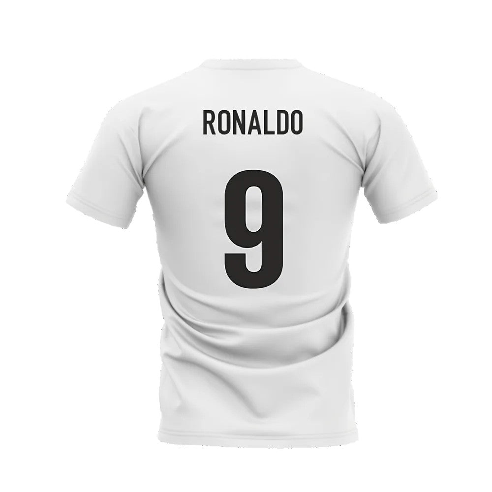 Ronaldo R9 Legend T-Shirt (White) (Ronaldo 9)_2