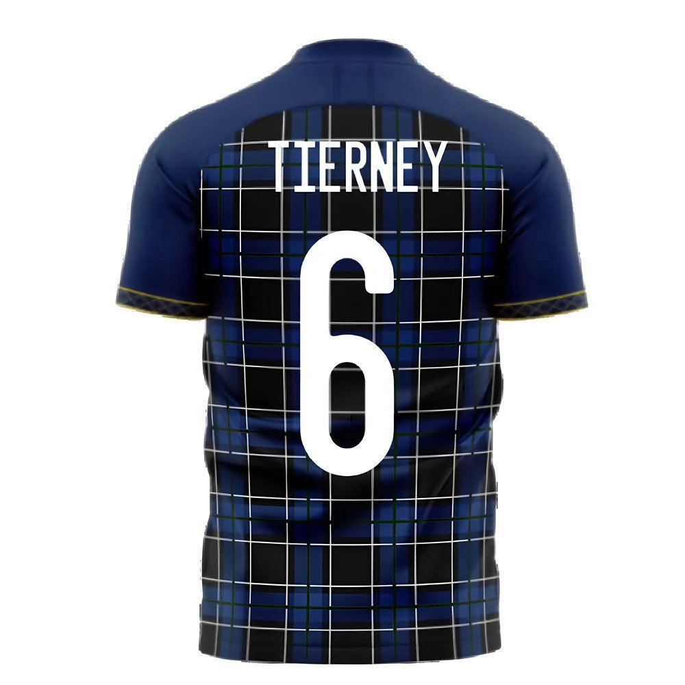 Scotland 2025-2026 Home Concept Football Kit (Libero) (TIERNEY 6)_2