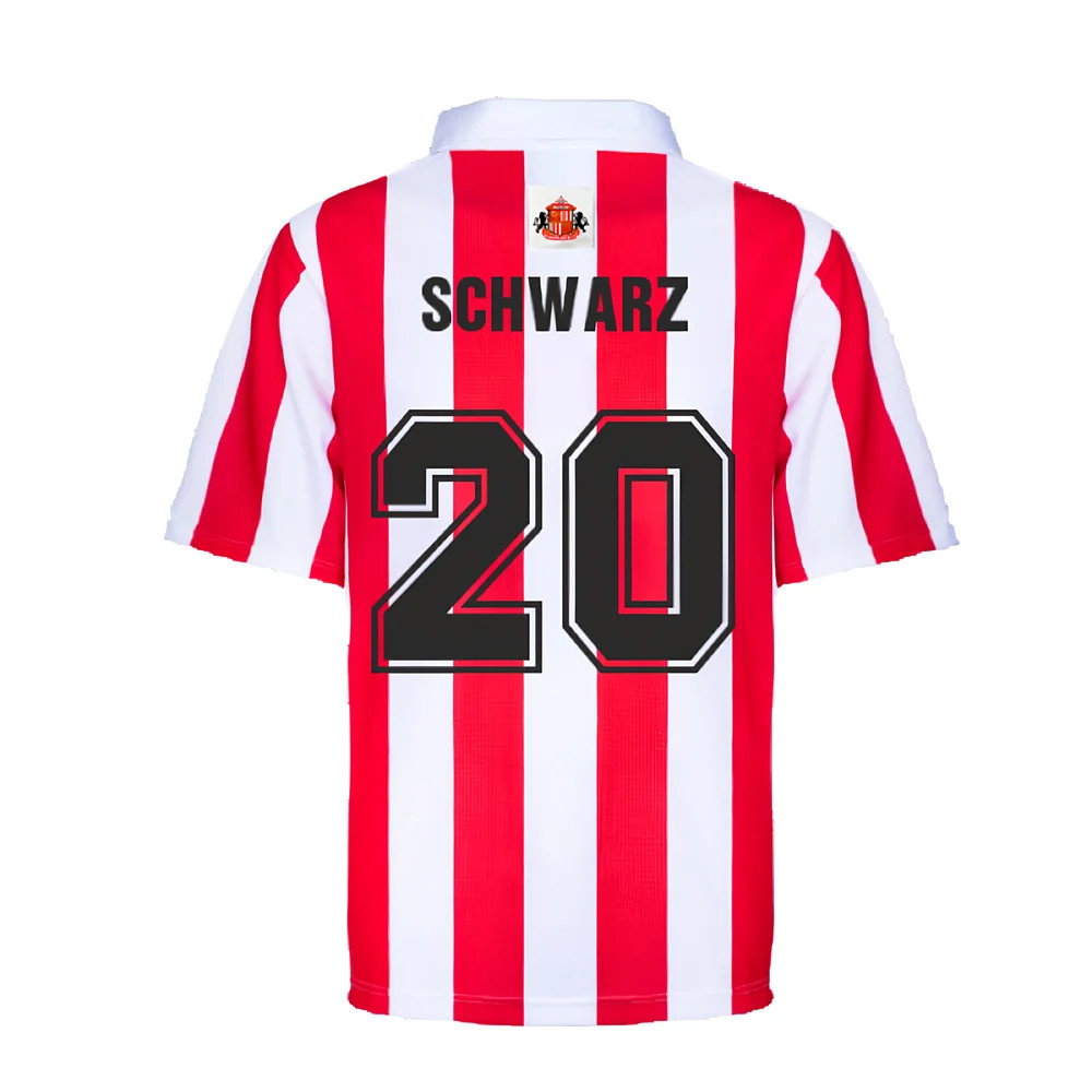 Sunderland 1999 Home Retro Shirt (Schwarz 20)_2