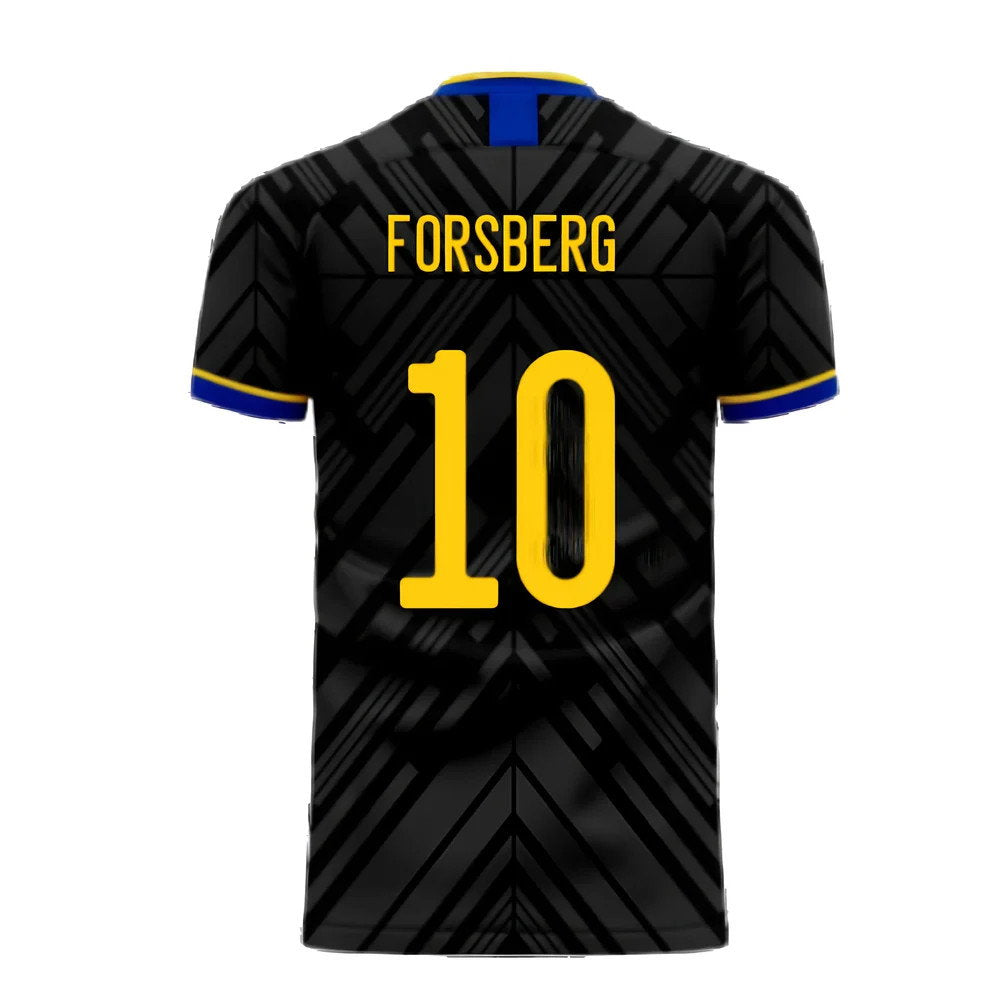 Sweden 2025-2026 Away Concept Football Kit (Libero) (FORSBERG 10)_2