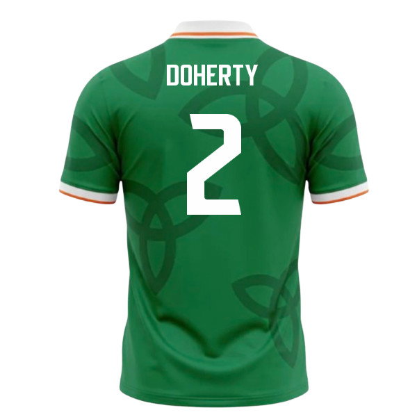 UMBRO Ireland World Cup 26 Football Shirt (Doherty 2)_0