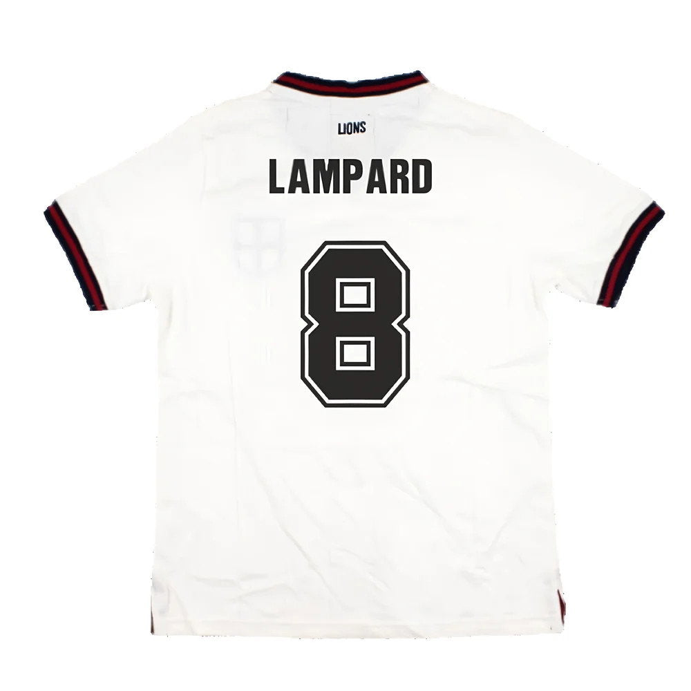 Vintage Football England Home Retro Shirt (LAMPARD 8)_2