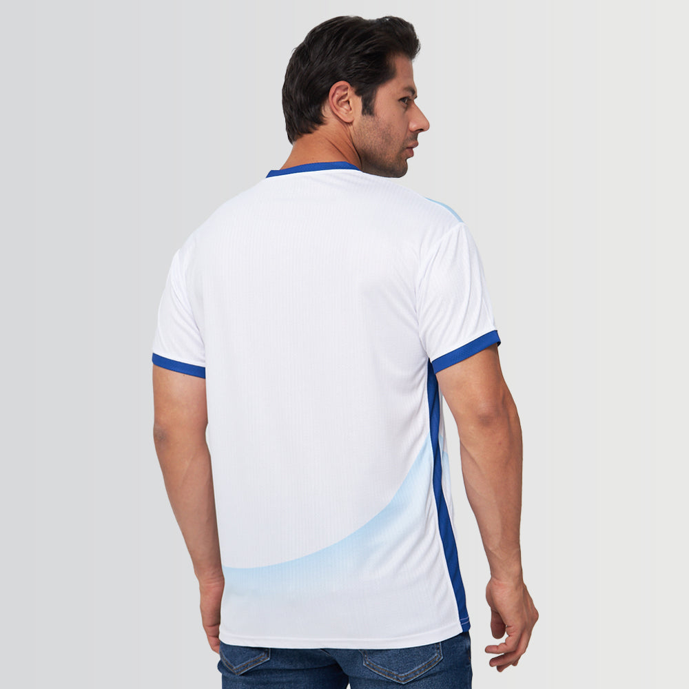 Argentina Legacy Football Jersey (Wolvate) Kids Short Sleeve_1