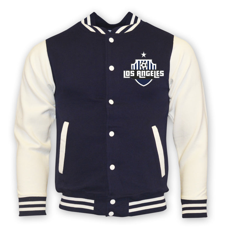 La Galaxy College Baseball Jacket (navy) - Kids_1