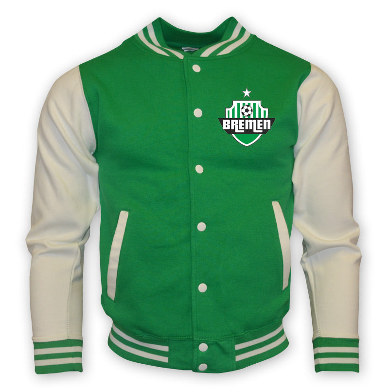 Werder Bremen College Baseball Jacket (green) - Kids_0