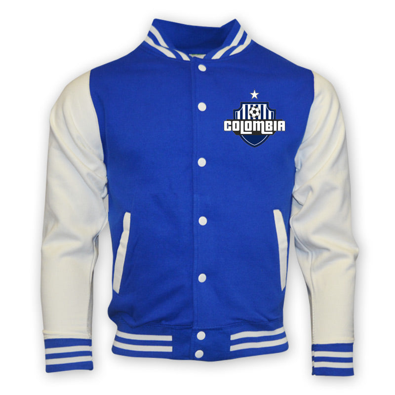 Colombia College Baseball Jacket (blue) - Kids_1