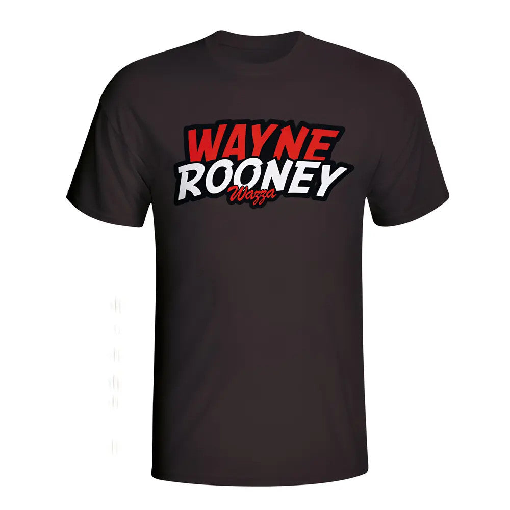 Wayne Rooney Comic Book T-shirt (black) - Kids_1