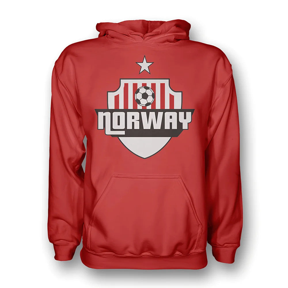 Norway Country Logo Hoody (red) - Kids_0