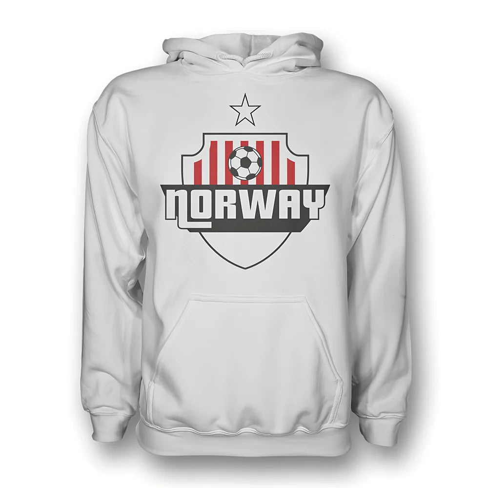 Norway Country Logo Hoody (white) - Kids_1