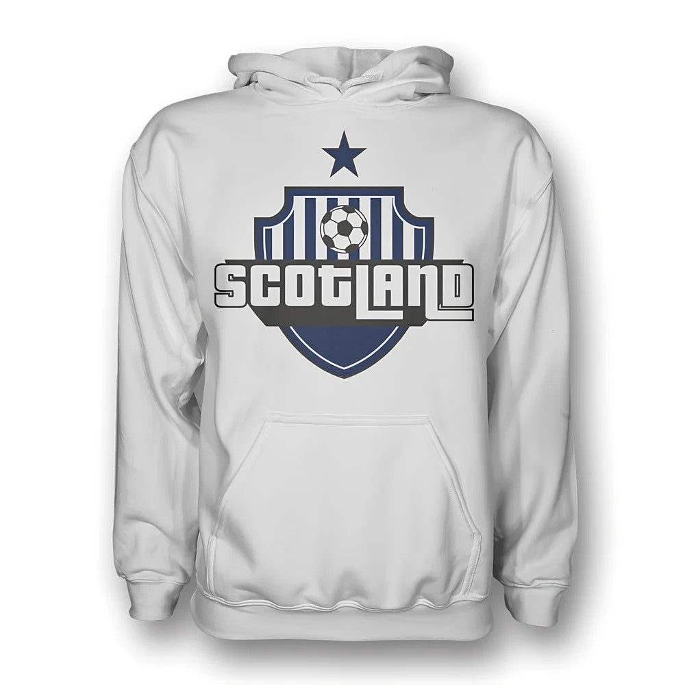 Scotland Country Logo Hoody (white) - Kids_0
