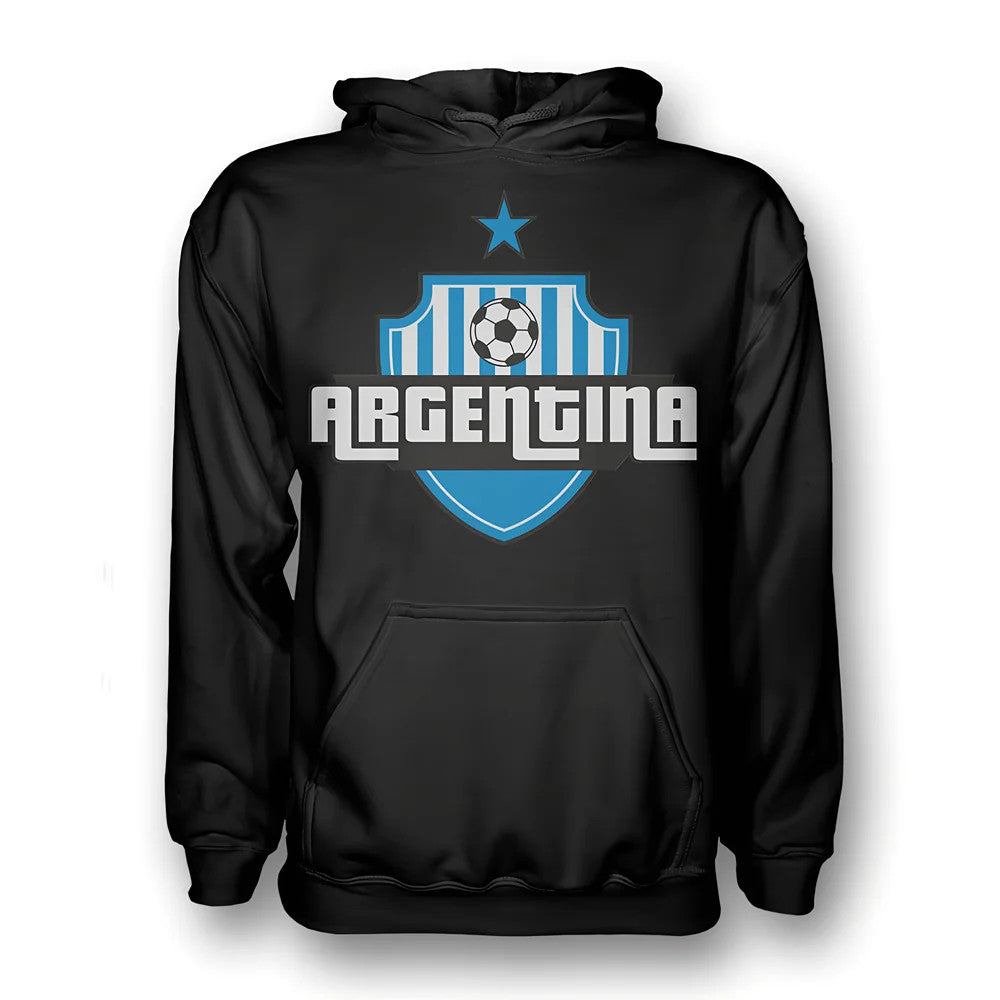 Argentina Country Logo Hoody (black) - Kids_0