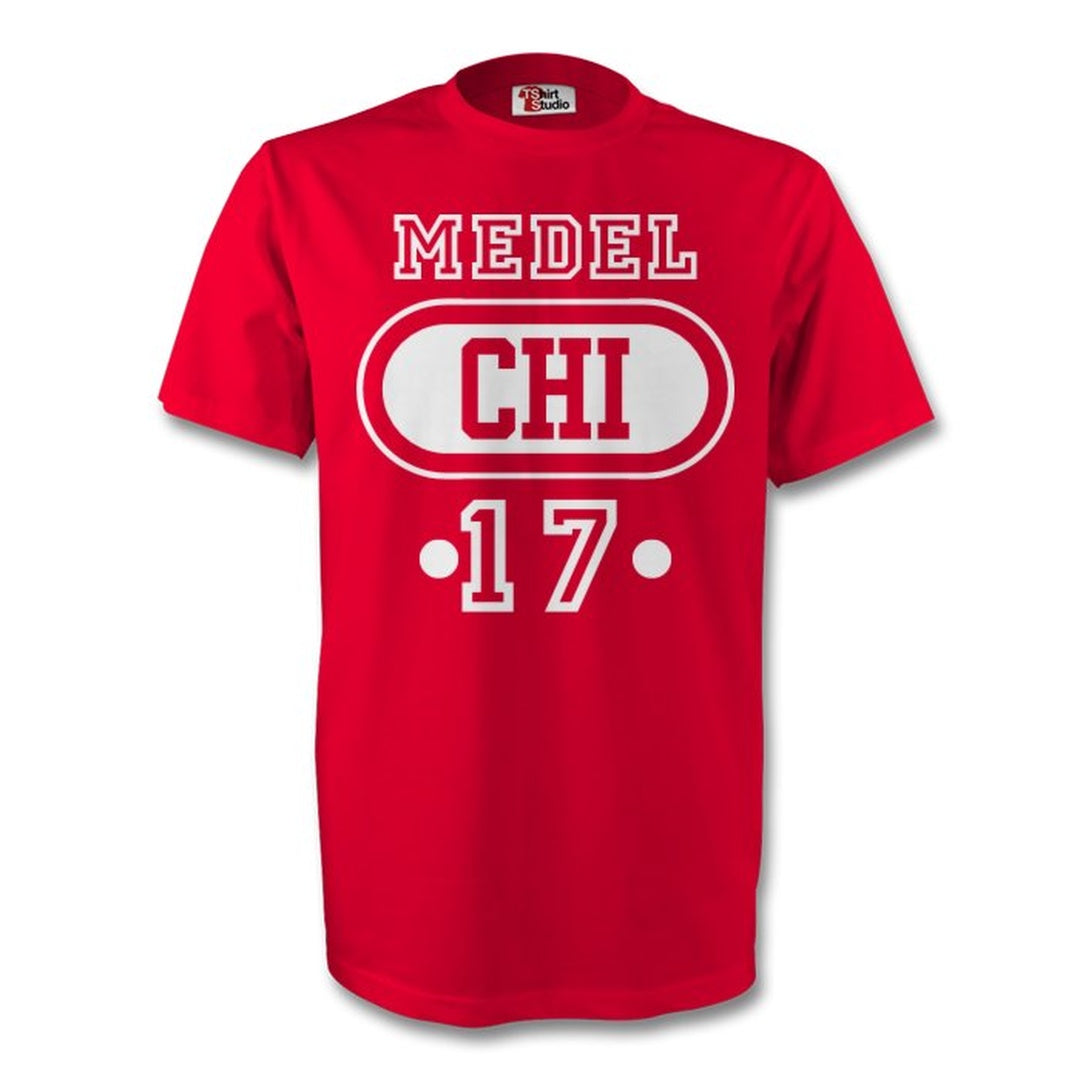 Gary Medel Chile Chi T-shirt (red)_1