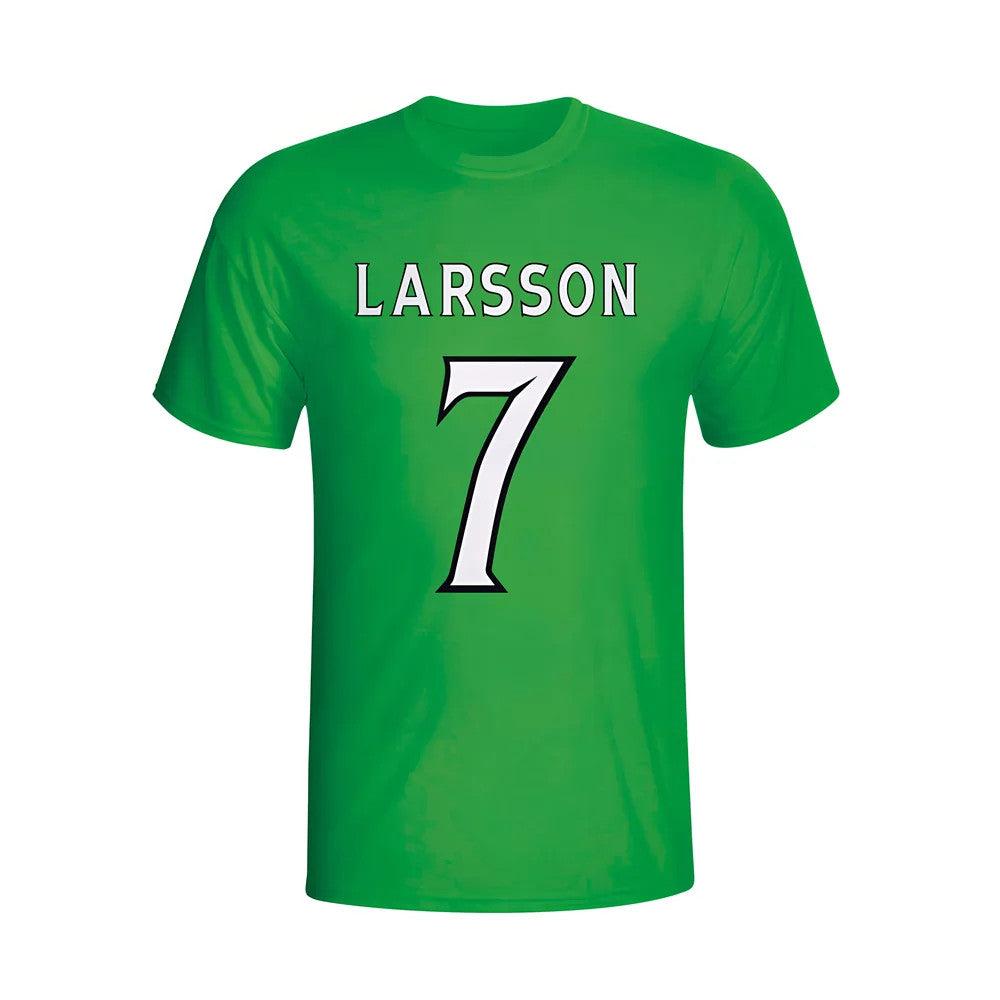 Henrik Larsson Celtic Hero T-shirt (green) - Kids_1