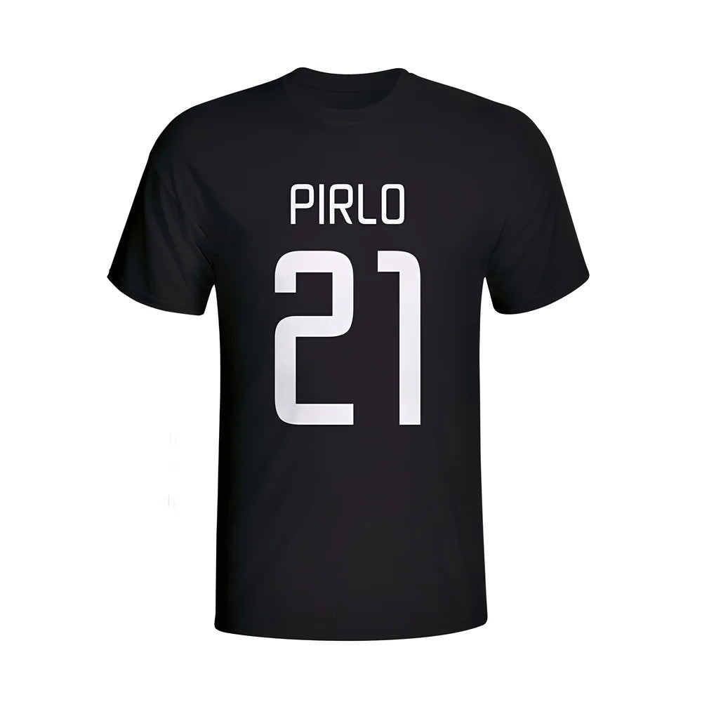 Andrea Pirlo Juventus Hero T-shirt (black) - Kids_1