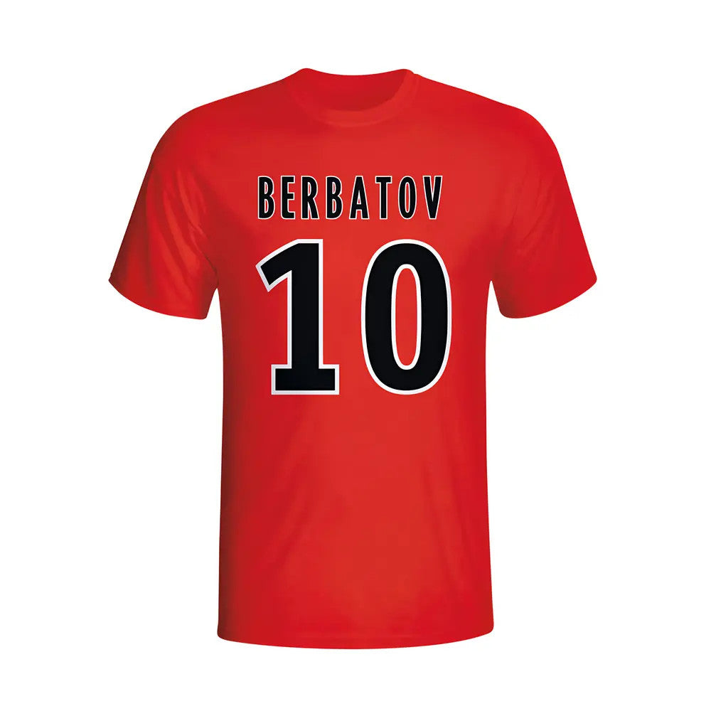 Dimitar Berbatov Monaco Hero T-shirt (red) - Kids_0