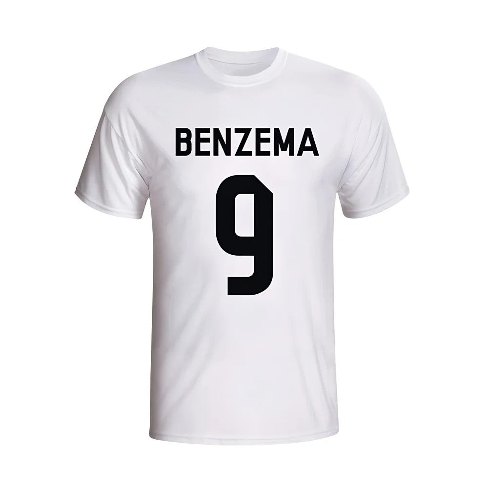 Karim Benzema Real Madrid Hero T-shirt (white) - Kids_1