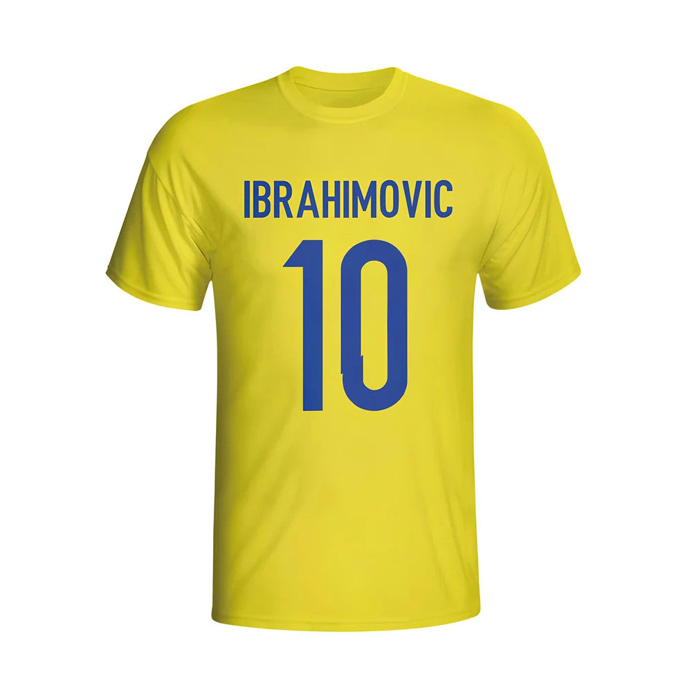 Zlatan Ibrahomovic Sweden Hero T-shirt (yellow) - Kids_0