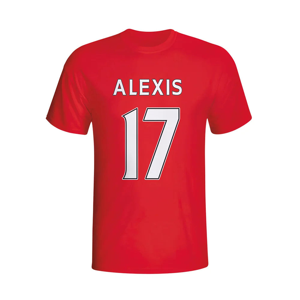 Alexis Sanchez Arsenal Hero T-shirt (red)_0
