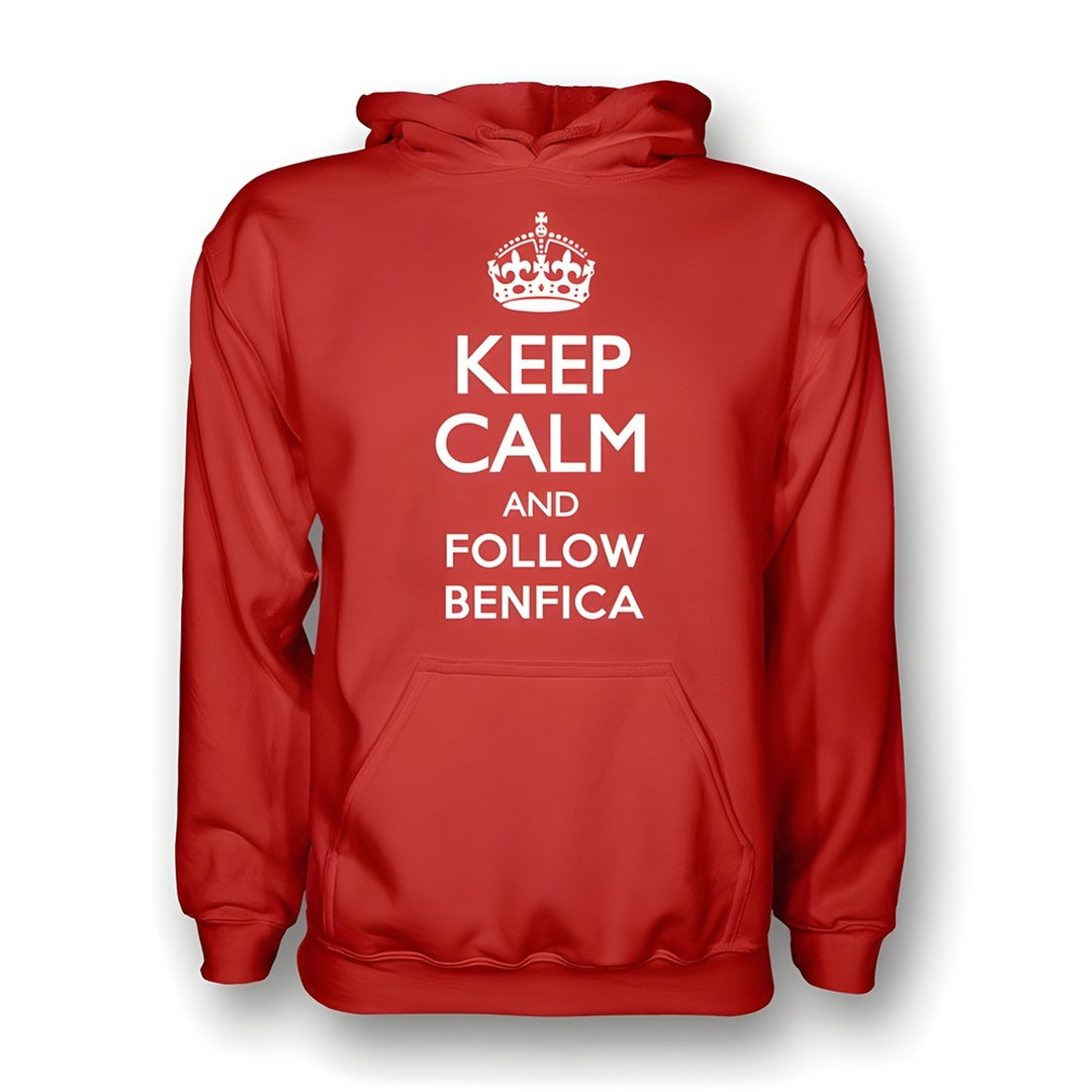 Keep Calm And Follow Benfica Hoody (red) - Kids_1