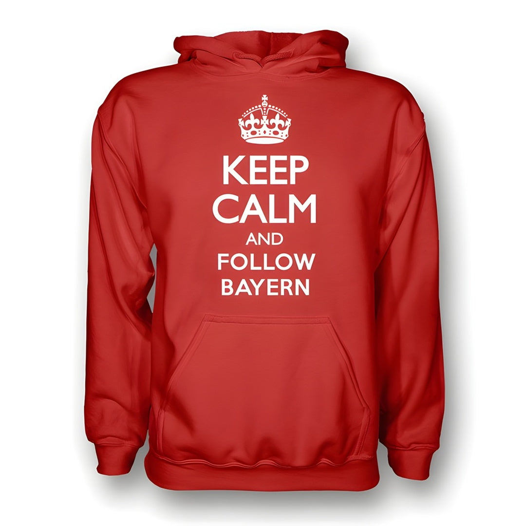 Keep Calm And Follow Bayern Munich Hoody (red) - Kids_0