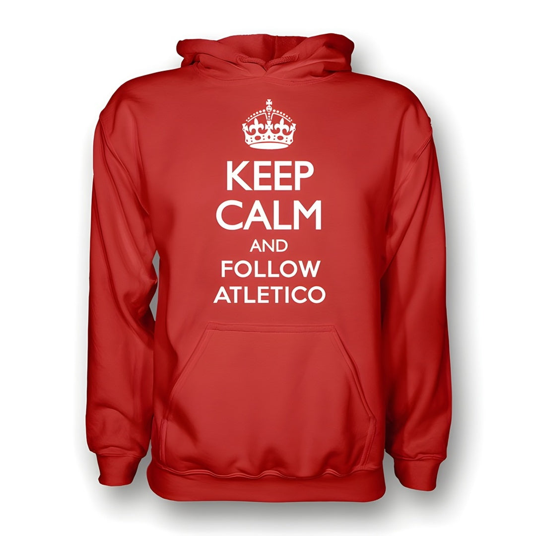 Keep Calm And Follow Atletico Madrid Hoody (red) - Kids_1
