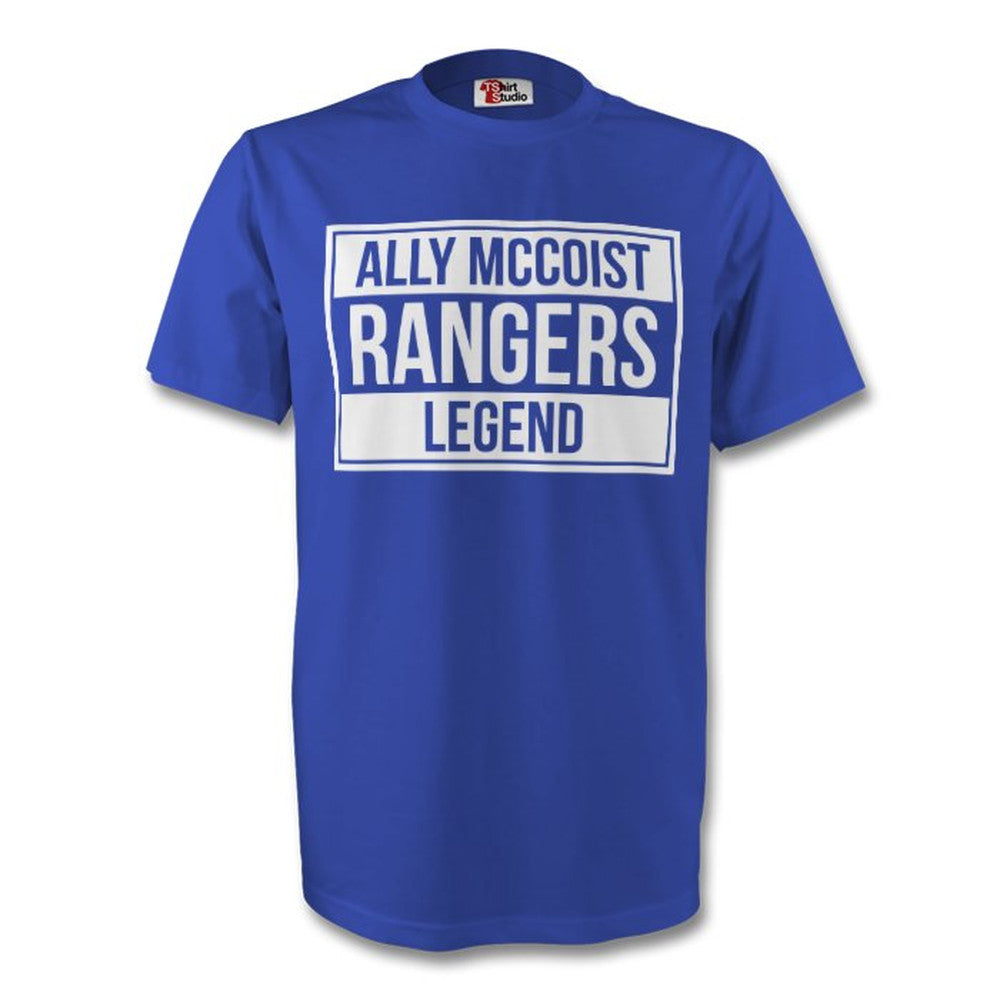 Ally Mccoist Rangers Legend Tee (blue)_0