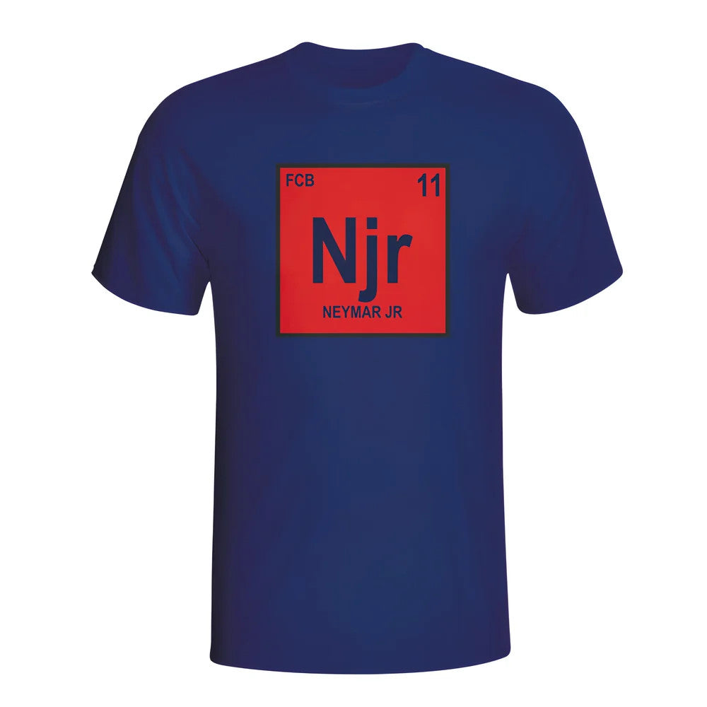 Neymar Barcelona Periodic Table T-shirt (navy) - Kids_0