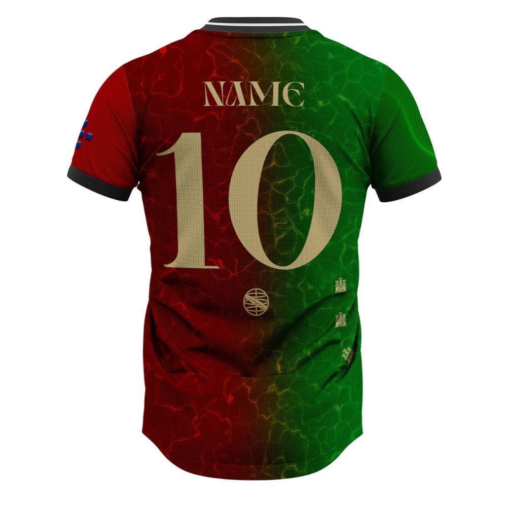 Portugal Lusitanos Home Supporter Jersey Adult Short Sleeve (B.Fernandes 8)_3