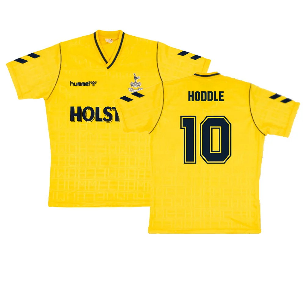 1988 Tottenham Away Hummel Retro Shirt (Hoddle 10)_0