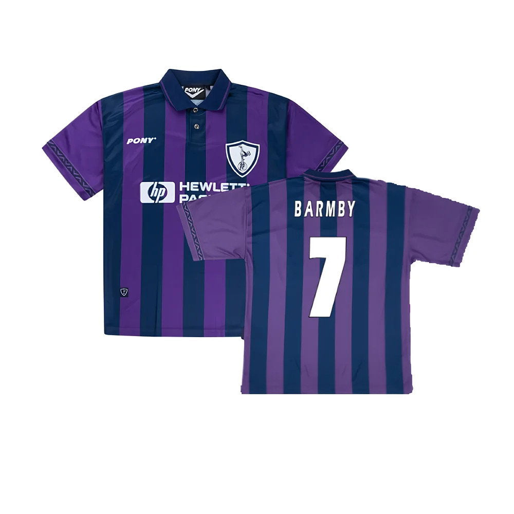 1995-1996 Tottenham Away Pony Retro Shirt (Barmby 7)_0