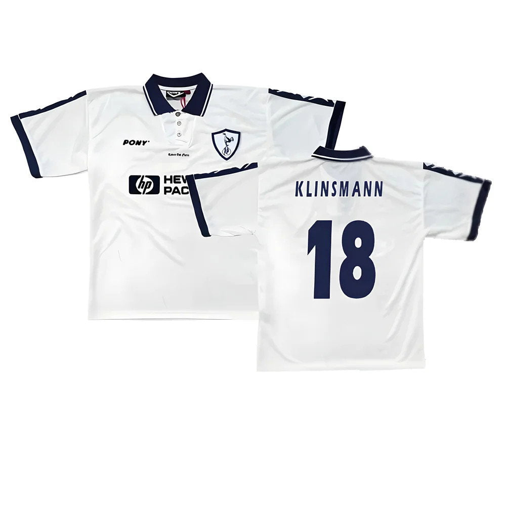 1995-1997 Tottenham Home Pony Shirt (Klinsmann 18)_0