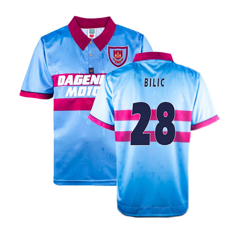 1995-1997 West Ham Pony Reissue Centenary Away Shirt (Bilic 28)_0