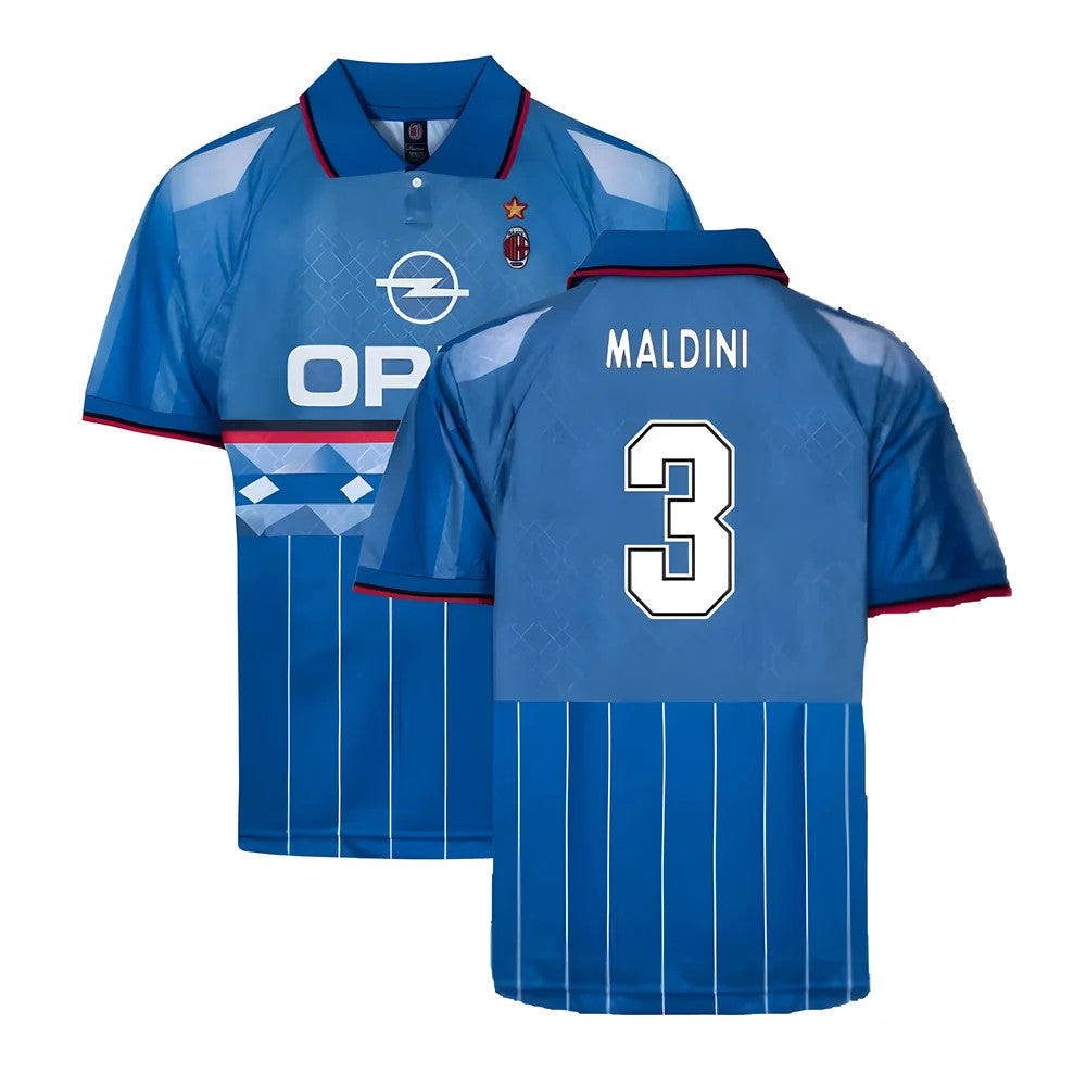 1996 AC Milan Fourth Retro Football Shirt (Maldini 3)_0