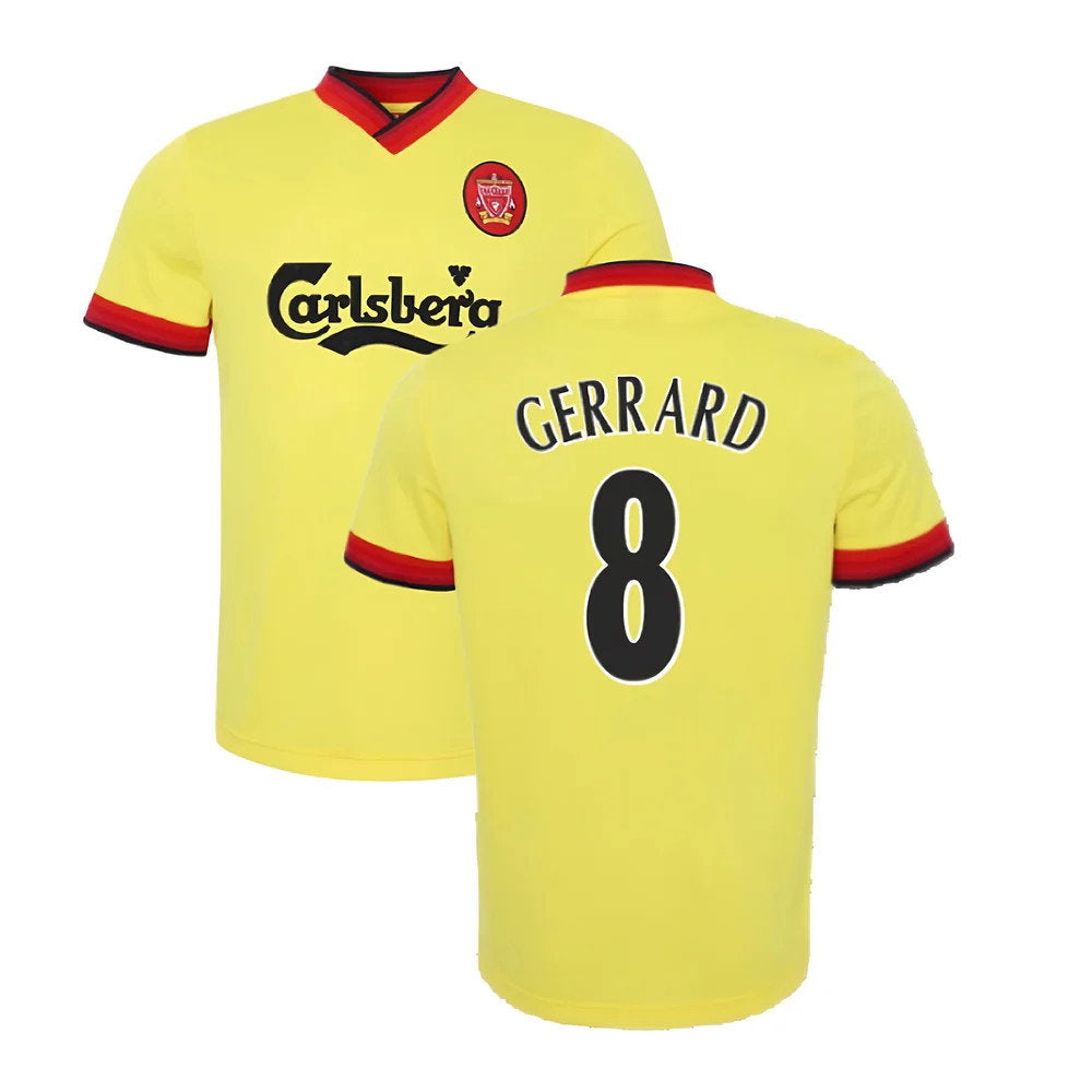 1997-1998 Liverpool Away Retro Shirt (GERRARD 8)_0