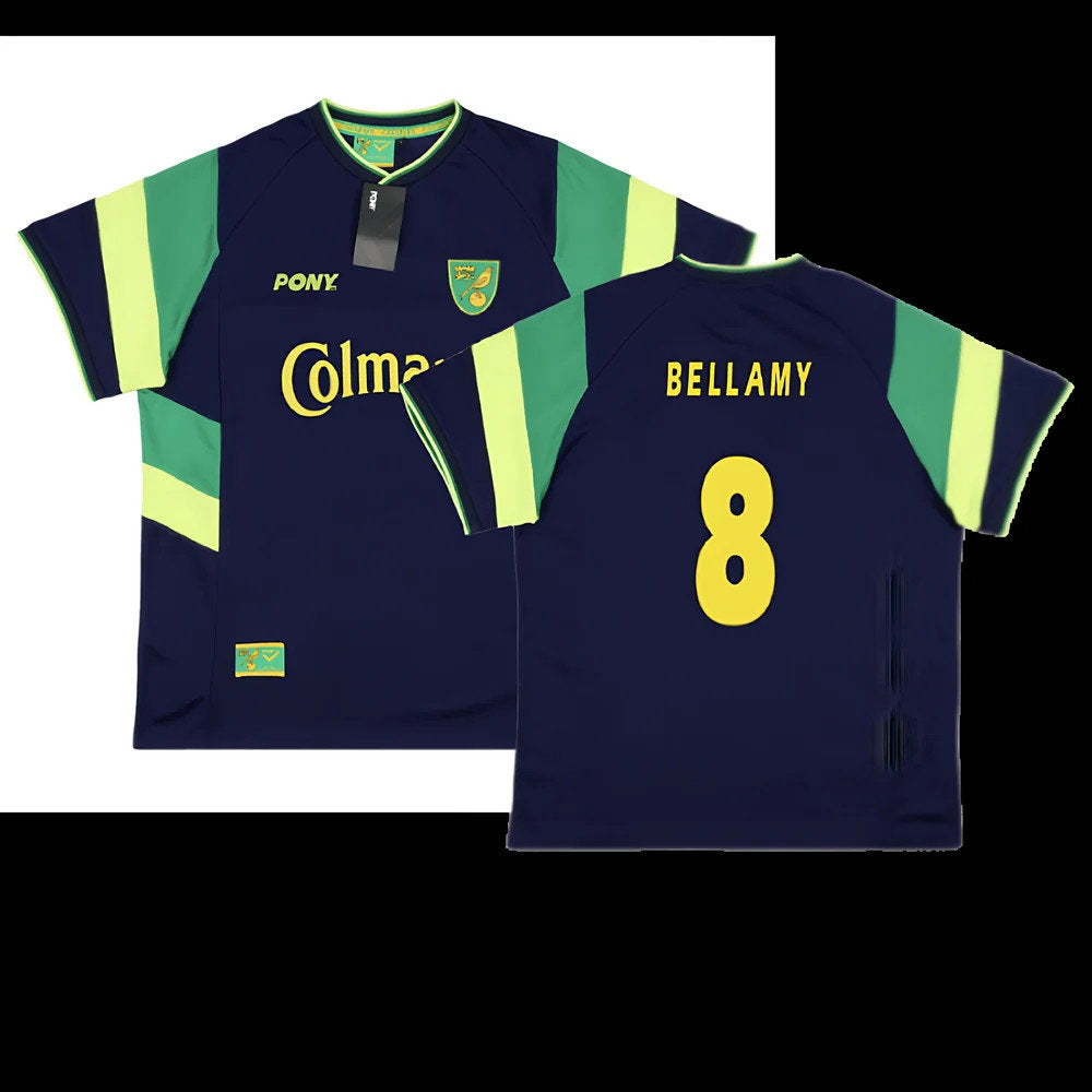 1997-1999 Norwich City Third Pony Retro Shirt (Bellamy 8)_0