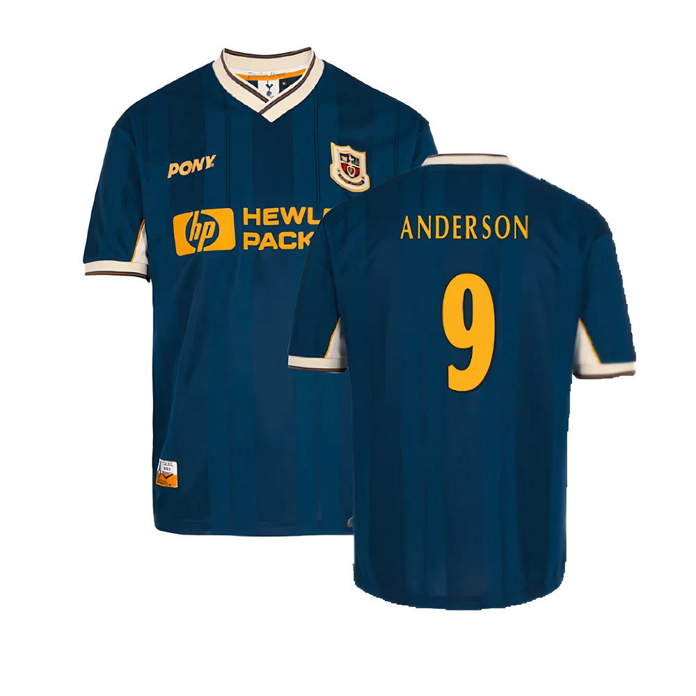 1997-1999 Tottenham Away Pony Reissue Shirt (Anderson 9)_0