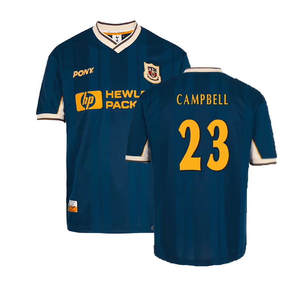 1997-1999 Tottenham Away Pony Reissue Shirt (Campbell 23)_0