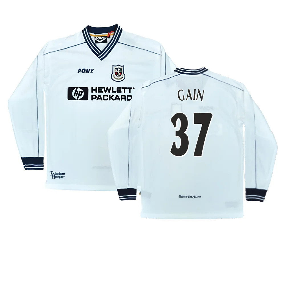 1997-1999 Tottenham Home LS Pony Retro Shirt (Gain 37)_0